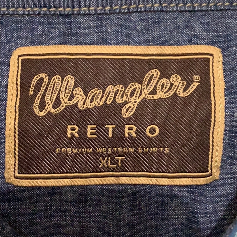 Men’s Wrangler Retro Shirt - Picture 4 of 5